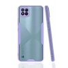Realme C11 2021 Kılıf Platin Silikon - Lila