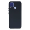 Realme C15 Kılıf Nano içi Kadife Silikon - Lacivert