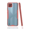 Realme C21 Kılıf Platin Silikon - Pembe