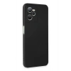 Realme C35 Kılıf First Silikon - Siyah
