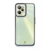 Realme C35 Kılıf Liva Lens Silikon - Mavi
