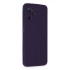 Realme C35 Kılıf Nano içi Kadife Silikon - Mor