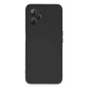 Realme C35 Kılıf Nano içi Kadife Silikon - Siyah