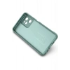 Realme C35 Kılıf Optimum Silikon - Koyu Yeşil