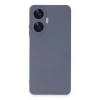 Realme C55 Kılıf Nano içi Kadife Silikon - Gri