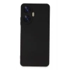 Realme C55 Kılıf Nano içi Kadife Silikon - Siyah
