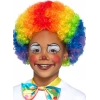 Rengarenk Kıvırcık Afro Peruk Bonus Saç