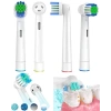 Renk Halkalı Aile Tipi Diş Fırçası Yedek Başlığı 4’lü Paket