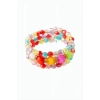Renkli Helezon Boncuk Çocuk Bileklik