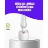Retro Gaz Lambası Görünümlü Ledli Buhar Püskürtücü Aroma Difüzör