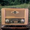 Retro, Nostaljik, Ahşap Tasarım Bluetooth Hoparlörlü, Şarjlı, Taşınabilir Otantik Tasarımlı FM/AM Destekli Radyo NS8098 (4887)