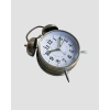 Retro Tarz Bronz Dekoratif Masa Saati Metal Gövde Yüksek Sesli Alarm