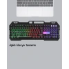 Rgb Aydınlatmalı Klavye Mouse Seti – Usb Bağlantılı Türkçe Q Ayarlanabilir Dpı Ergonomik Yapı