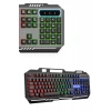 Rgb Işıklı Gaming Oyuncu Klavye Q Klavye Mouse Hediyeli