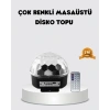 Rgb Led Disko Topu Projektör – Ev Partileri Doğum Günleri Ve Eğlence İçin Işık Şovu