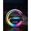 Rgb Tasarımlı Bluetooth Hoparlör Usb Fm Aux Girişli