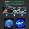 S-lınk Sl-car01 2in1 Android Ve Apple Cihazlar Kablosuz Android Auto Ve Carplay Adaptörü(1923)