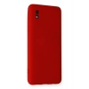 Samsung Galaxy A01 Core Kılıf Nano içi Kadife Silikon - Kırmızı