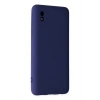 Samsung Galaxy A01 Core Kılıf Nano içi Kadife Silikon - Lacivert