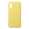 Samsung Galaxy A01 Kılıf Nano içi Kadife Silikon - Sarı