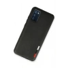 Samsung Galaxy A02S Kılıf Loop Deri Silikon - Siyah