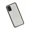 Samsung Galaxy A02S Kılıf Miami Şeffaf Silikon - Siyah