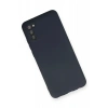 Samsung Galaxy A02S Kılıf Nano içi Kadife Silikon - Lacivert