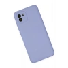 Samsung Galaxy A03 Kılıf Nano içi Kadife Silikon - Lila