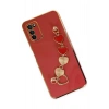 Samsung Galaxy A03S Kılıf Esila Silikon - Kırmızı