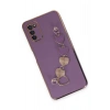 Samsung Galaxy A03S Kılıf Esila Silikon - Mor