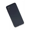 Samsung Galaxy A03S Kılıf Nano içi Kadife Silikon - Lacivert