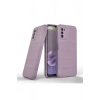 Samsung Galaxy A03S Kılıf Optimum Silikon - Mor