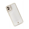 Samsung Galaxy A04 Kılıf Liva Lens Silikon - Beyaz