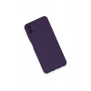 Samsung Galaxy A04 Kılıf Nano içi Kadife Silikon - Mor