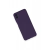 Samsung Galaxy A04 Kılıf Nano içi Kadife Silikon - Mor
