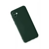 Samsung Galaxy A04E Kılıf First Silikon - Koyu Yeşil