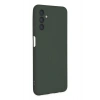 Samsung Galaxy A04S Kılıf Nano içi Kadife Silikon - Koyu Yeşil