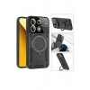 Samsung Galaxy A05 Kılıf Joy Lens Standlı Kapak - Mor