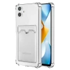 Samsung Galaxy A05 Kılıf Kart Şeffaf Silikon - Şeffaf