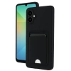 Samsung Galaxy A06 Kılıf Kelvin Kartvizitli Silikon - Siyah