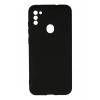 Samsung Galaxy A11 Kılıf Nano içi Kadife Silikon - Siyah
