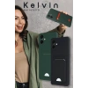 Samsung Galaxy A16 5G Kılıf Kelvin Kartvizitli Silikon - Kırmızı
