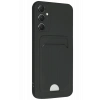 Samsung Galaxy A16 5G Kılıf Kelvin Kartvizitli Silikon - Siyah