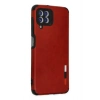 Samsung Galaxy A22 Kılıf Loop Deri Silikon - Kırmızı