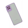 Samsung Galaxy A22 Kılıf Montreal Silikon Kapak - Mor