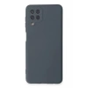 Samsung Galaxy A22 Kılıf Nano içi Kadife Silikon - Gri