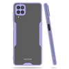 Samsung Galaxy A22 Kılıf Platin Silikon - Lila