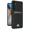 Samsung Galaxy A26 Kılıf Kelvin Kartvizitli Silikon - Siyah