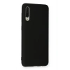 Samsung Galaxy A30S Kılıf Nano içi Kadife Silikon - Siyah