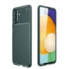Samsung Galaxy A36 Kılıf Auto Focus Karbon Kapak - Koyu Yeşil